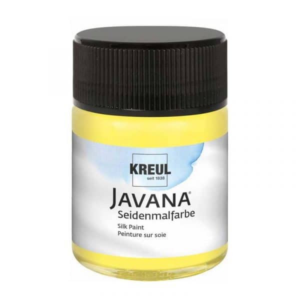 KREUL Javana Seidenmalfarbe 50ml zitrone