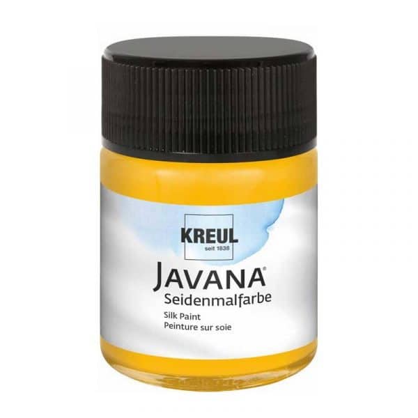 KREUL Javana Seidenmalfarbe 50ml sonnengelb