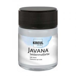 KREUL Javana Seidenmalfarbe 50ml silbergrau