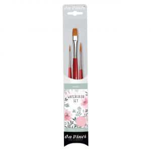 da Vinci May & Berry Pinsel-Set Watercolor