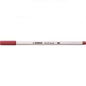 STABILO Pen 68 brush dunkelrot