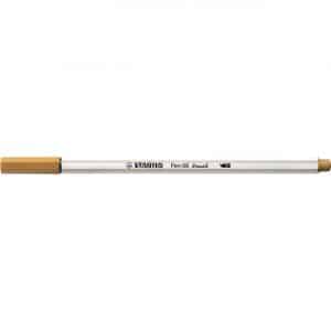 STABILO Pen 68 brush ocker dunkel