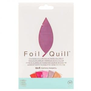 We R Memory Keepers Foil Quill Transferfolien Set Flamingo 10