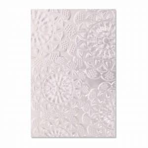 Sizzix 3D Textured Impressions Embossing Folder Doily