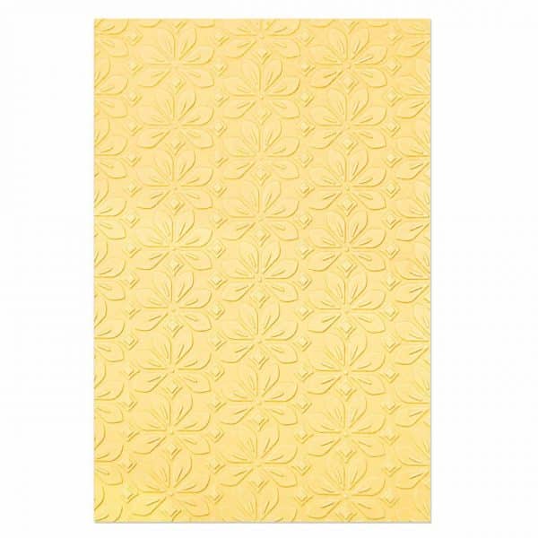 Sizzix 3D Textured Impressions Embossing Folder Flower Power