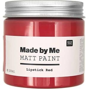Rico Design Matt Paint 200ml lipstick red