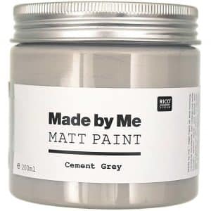 Rico Design Matt Paint 200ml cement grey