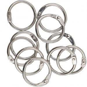 Rico Design Metallring zum Öffnen 18mm 10 Stück