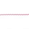 Made by Me Ribbon bestickt rosa 2m
