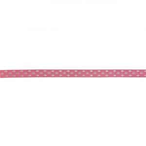 Made by Me Ribbon Punkte klein pink-gold 10mm 2m