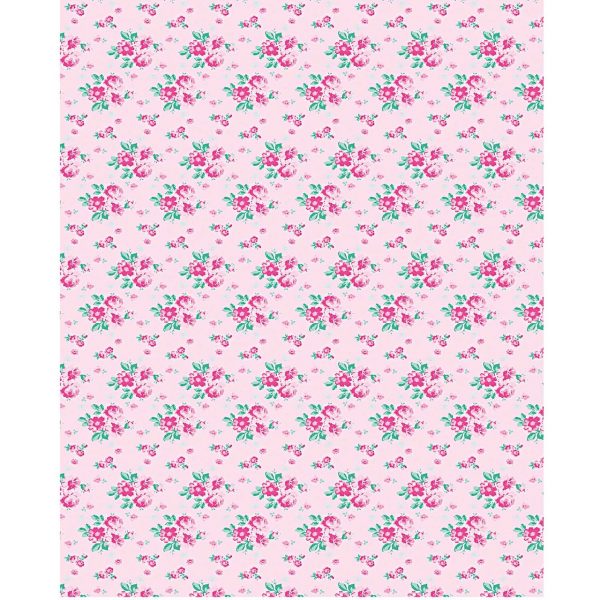 Rico Design Paper Patch Papier Rosen pink 30x42cm