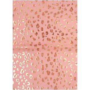 Paper Poetry Paper Patch Papier Acid Leo rot-gold 30x42cm