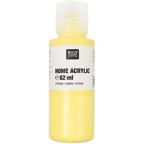 Rico Design Home Acrylic 82ml zitrone