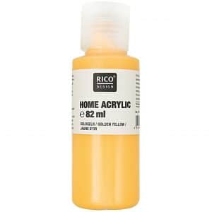 Rico Design Home Acrylic 82ml goldgelb