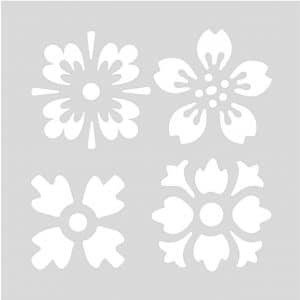Rico Design Schablone Blumen 7