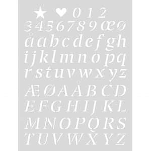 Rico Design Schablone Alphabet 2 18