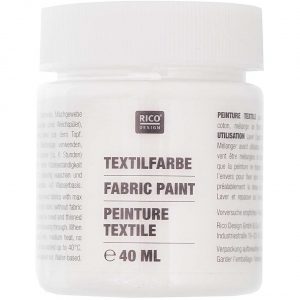 Rico Design Textilfarbe 40ml weiß