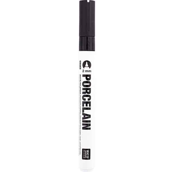 Rico Design Porzellanmarker 2mm schwarz