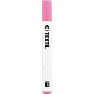 Rico Design Textilmarker 3mm helle Stoffe rosa