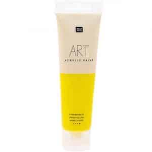 Rico Design ART Künstler Acrylfarbe 100ml zitronengelb