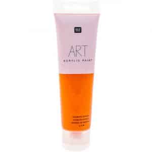 Rico Design ART Künstler Acrylfarbe 100ml kadmium-orange