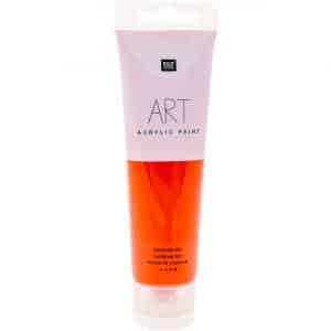 Rico Design ART Künstler Acrylfarbe 100ml kadmium-rot