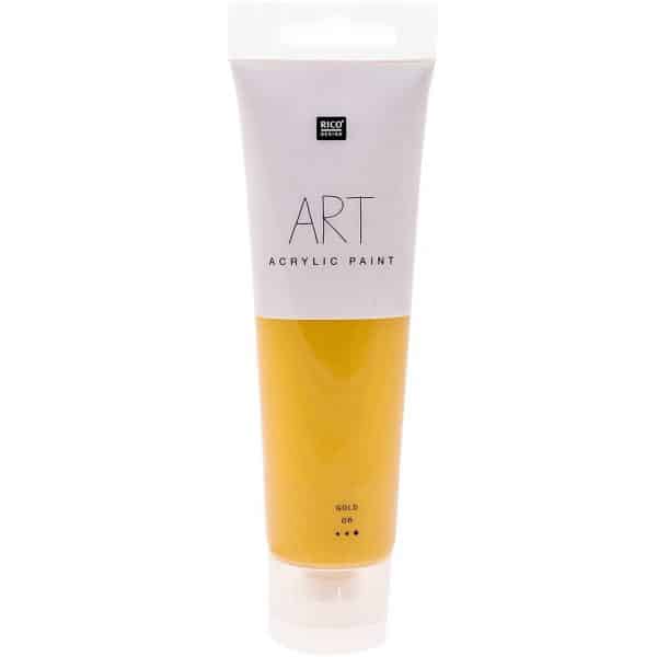 Rico Design ART Künstler Acrylfarbe 100ml gold