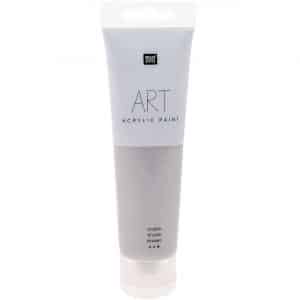 Rico Design ART Künstler Acrylfarbe 100ml silber