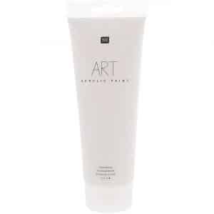 Rico Design ART Künstler Acrylfarbe 250ml titan-weiß