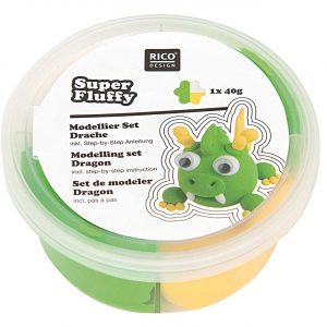 Rico Design Super Fluffy Set Drache 40g