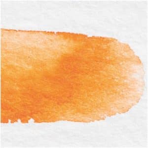 Rico Design ART Künstler Aquarellfarbe halbes Näpfchen orange