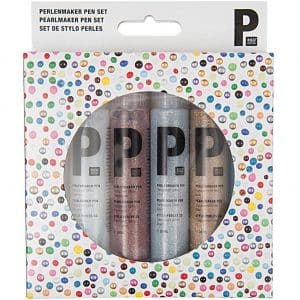 Rico Design Perlenmaker Pen Set glitter 6x30ml