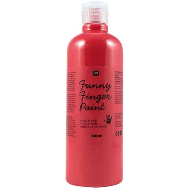 Rico Design Fingerfarbe 500ml rot