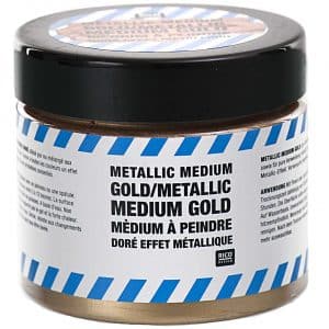 Rico Design Metallic Medium gold 187g