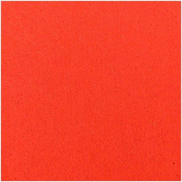 Rico Design Filz-Platte 20x30cm 1mm dunkelorange