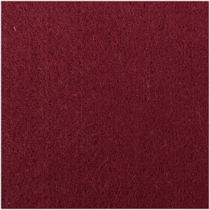 Rico Design Filz-Platte 50x75cm 3mm dunkelrot