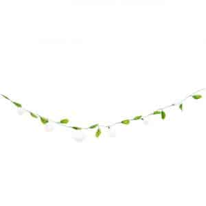 Ohhh! Lovely! Papierblumen Girlande klein weiß 160 cm