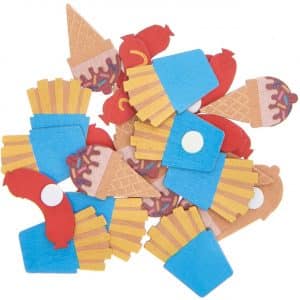 Ohhh! Lovely! Holzsticker Snack Mix 24 Stück