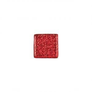 Rico Design Soft-Glas Mosaiksteine Glitter 185g rot