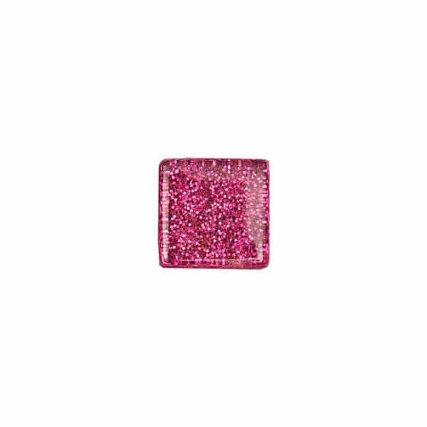 Rico Design Soft-Glas Mosaiksteine Glitter 185g pink