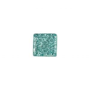 Rico Design Soft-Glas Mosaiksteine Glitter 185g aqua