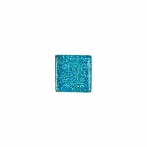 Rico Design Soft-Glas Mosaiksteine Glitter 185g azur