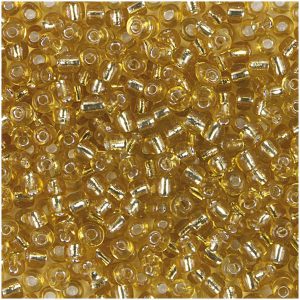 Rico Design Rocailles Perlen 4mm 14g gold