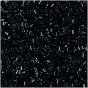 Rico Design Rocailles 2cut Perlen 2mm 14g schwarz