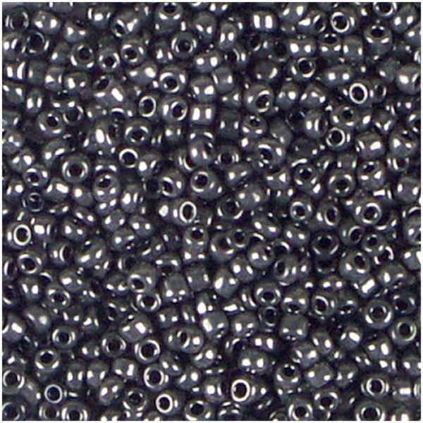 Rico Design Rocailles Perlen 2mm 14g altsilber