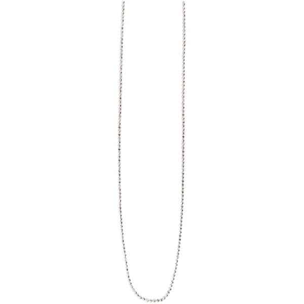 Rico Design Kügelchenkette geschliffen versilbert 40cm