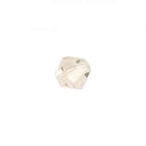 Rico Design Glasschliff-Raute Perlen 4mm 20 Stück weiß
