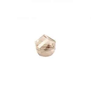 Rico Design Glasschliff-Kandis Perlen 6mm 12 Stück grau