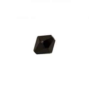 Rico Design Glasschliff-Raute Perlen 6mm 12 Stück schwarz