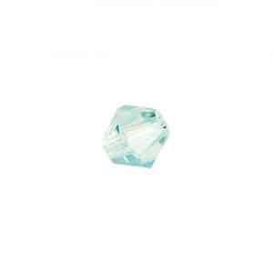 Rico Design Glasschliff-Raute Perlen 6mm 12 Stück mint